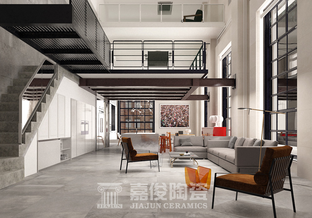 現代瓷磚在不同風格的表現力